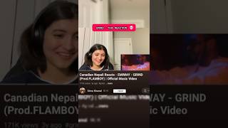 Emiway Bantai  GRIND reaction💀  Canadian Nepali reacts  Sima Khanal  emiwaybantai grind [upl. by Eelsnia]