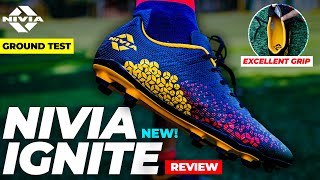 For Every Football Player   New Nivia Ignite Football Shoes Review [upl. by Ennovihc]