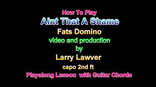 Aint That A Shame Fats Domino [upl. by Adnahsor68]