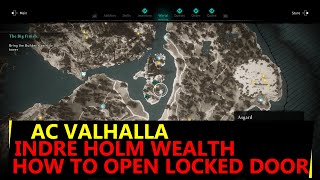 Indre Holm Wealth AC Valhalla  How to open locked door in the cave  Asgard Wealth [upl. by Edylc]