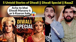 5 Untold Stories of Diwali  Krishna’s Wives Yamraj Bhoot Chaturdashi  Pakistani Reaction [upl. by Abana244]