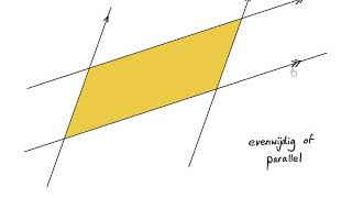 evenwijdige lijnen met overeenkomstige hoeken [upl. by Eenor437]