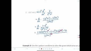 DE 741  Derivatives of a Transform [upl. by Eimas]