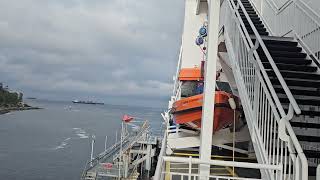 bcferries Nanaimo BC to Tsawwassen terminal [upl. by Aicinoid258]