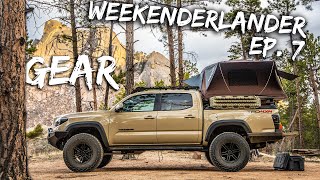 WEEKENDERLANDER EP 7  Onesies Gear Chasing Stars  Tacoma Overland [upl. by Blanchard]