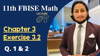 11th Class Math  Ch 3 Matrices amp Determinants  Exercise 32 Question 1 amp 2 [upl. by Gabriello257]