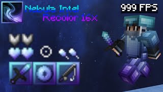 NEBULA INTEL RECOLOR 16x  PVP TEXTURE PACK MCPE 119120  FPS BOOST [upl. by Erskine]