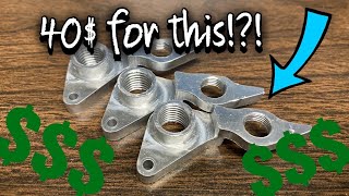 How To Make Your Own Derailleur Hanger [upl. by Arammahs]