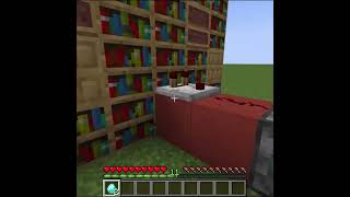 Secret passage on Minecraft with an Item frame [upl. by Anavahs535]