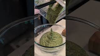 Homemade Gnocchi amp Pesto youtubeshorts asmr [upl. by Notreve214]