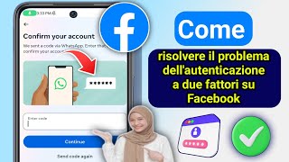 Come accedere a Facebook senza codice di autenticazione a due fattori nuovo aggiornamento [upl. by Ardehs]