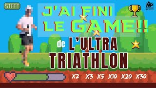 Jai fini le game de lultratriathlon 🎮🕹️ [upl. by Etteloiv]