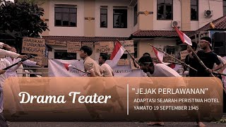 DRAMA TEATER  quotJejak Perlawananquot Happening Art Teater Bara [upl. by Dinse]