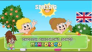 Children’s Songs  SPRING  Nursery Rhymes  Cartoon  Mini Disco [upl. by Atinuaj]