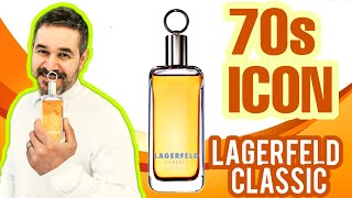 LAGERFELD CLASSIC FRAGRANCE REVIEW  A 70s ICON  The art of perfumery [upl. by Araem]