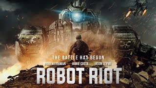 ROBOT RIOT Full Movie  SciFi Movies  Ryan Merriman  Jamie Costa  The Midnight Screening [upl. by Ribble]