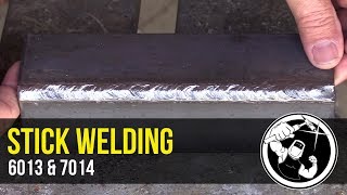 Learning to Weld with 6013 and 7014 Electrodes [upl. by Pryor]