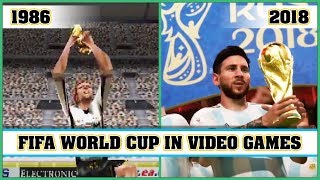 FIFA WORLD CUP video games evolution 1986  2018 [upl. by Aran176]