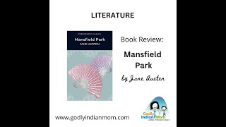 Book Review English Literature Mansfield Park by Jane Austen [upl. by Einnov774]