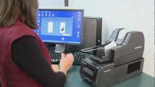 Check Scanner amp Thermal Receipt Printer AllinOne  Burroughs SmartSource ReceiptNOW [upl. by Babita]