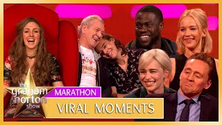 Most Viral Moments  MARATHON  The Graham Norton Show [upl. by Eivets]