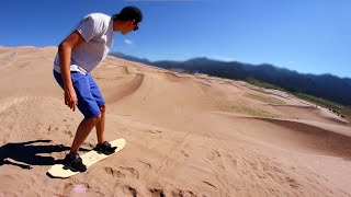 I Went Sandboarding In The Desert [upl. by Linskey497]