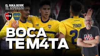 BOCA TE M4TA  Newells vs Boca 13  ELDUKA [upl. by Yecad]