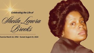 Memorial Service for Shelia Lenora Brooks [upl. by Carmella]