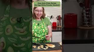 Easy Keto Chips From 2 Ingredient Egg White Wraps No Egg White Powder  Carnivore Diet Recipes [upl. by Kenji]