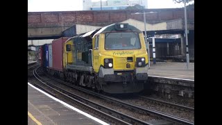 Trains At Southampton Central 020422 [upl. by Bodwell]