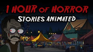 1 Hour Of Horror Stories Animated  Compilation September 2024 [upl. by Sacken]