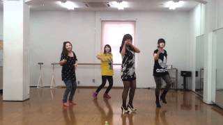 2NE1 I dont care dance cover by BLACK★JACK [upl. by Llehcsreh]