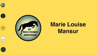 Marie Louise Mansur 01102024 [upl. by Aland]