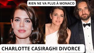 CHARLOTTE CASIRAGHI DIVORCE DE DIMITRI RASSAM [upl. by Esorlatsyrc]