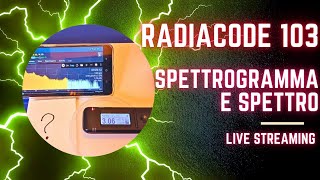 Radiacode 103 spettro e spettrogramma ☢️ [upl. by Arait]