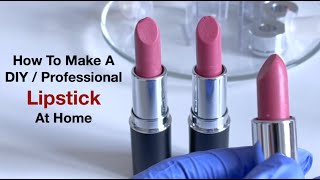 How To Make A DIY Professional Lipstick At Home [upl. by Nort]