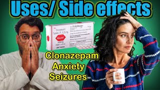 Rivotril Tablet Uses  Clonazepam Tablet Uses  Side Effects  Doses  Full Detailed in Hindi [upl. by Swope]