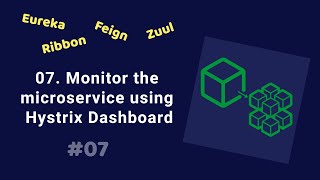 Spring Microservices tutorial for beginners  Using Hystrix Dashboard [upl. by Annoda]