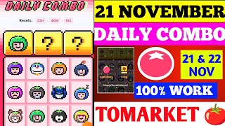 🍅Tomarket Airdrop Combo 21 amp 22 November  Tomarket Daily Combo Today  Tomarket Secret Combo Today [upl. by Ifen]