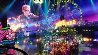 You Must see Elton John get hit with beads from the audience Las Vegas Concert 2018 E3 คอนเสิร์ต​ [upl. by Amadus359]