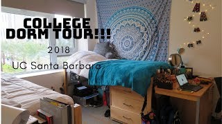 UCSB College Dorm Tour [upl. by Atteyram904]