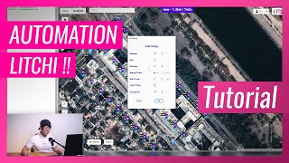 LITCHI AUTOMATION GRID WAYPOINTS Tutorial [upl. by Chui]