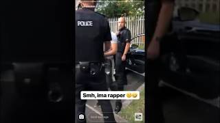 English Rapper YOUNG Smokes getting arrested by UK Police [upl. by Nimrak]