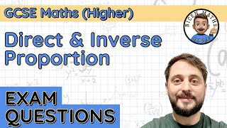 Direct amp Inverse Proportion 3 • Exam Questions • GCSE Maths Higher 🧮 [upl. by Pavlov]