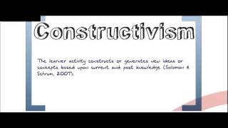 Introduction to Constructivist Approaches to Learning [upl. by Ellevehs]