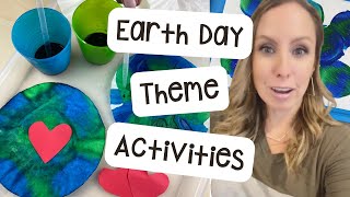 Earth Day Theme Activities [upl. by Nordek177]