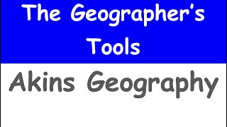 The Geographers Tools [upl. by Dremann]