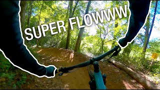 Riding the Best Flow Trail In Georgia Well Near GA Jackrabbit Trail NC [upl. by Rodrigo]