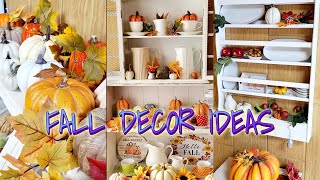 NEW FALL DECOR IDEAS Dining roomHerbstdekoideen [upl. by Chandra]