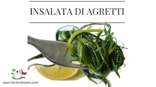 AGRETTI  come pulire  ricetta facile dinsalata RICETTE DI GABRI [upl. by Bern200]